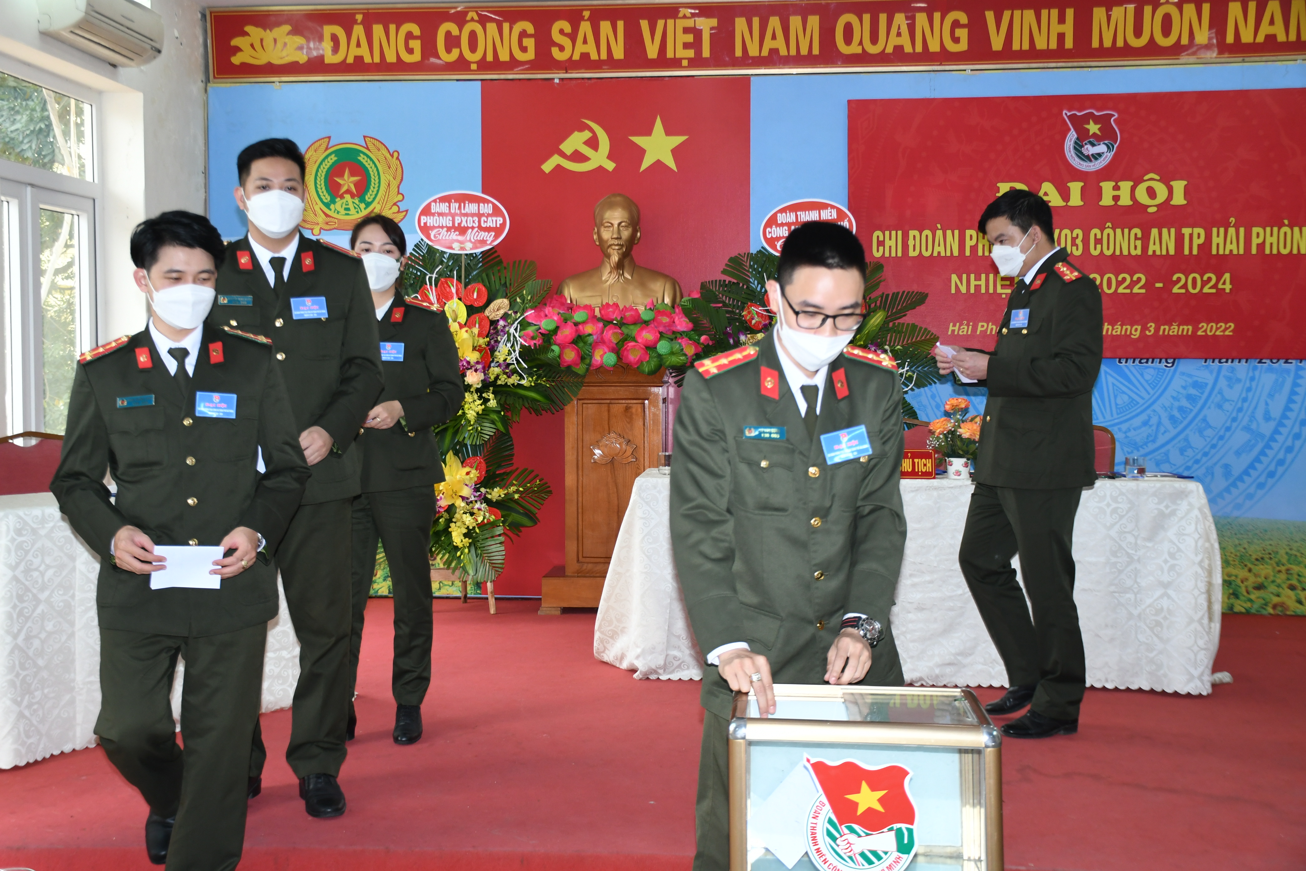 Đại hội Chi đoàn Phòng Công tác Đảng và Công tác Chính trị nhiệm kỳ 2022-2024